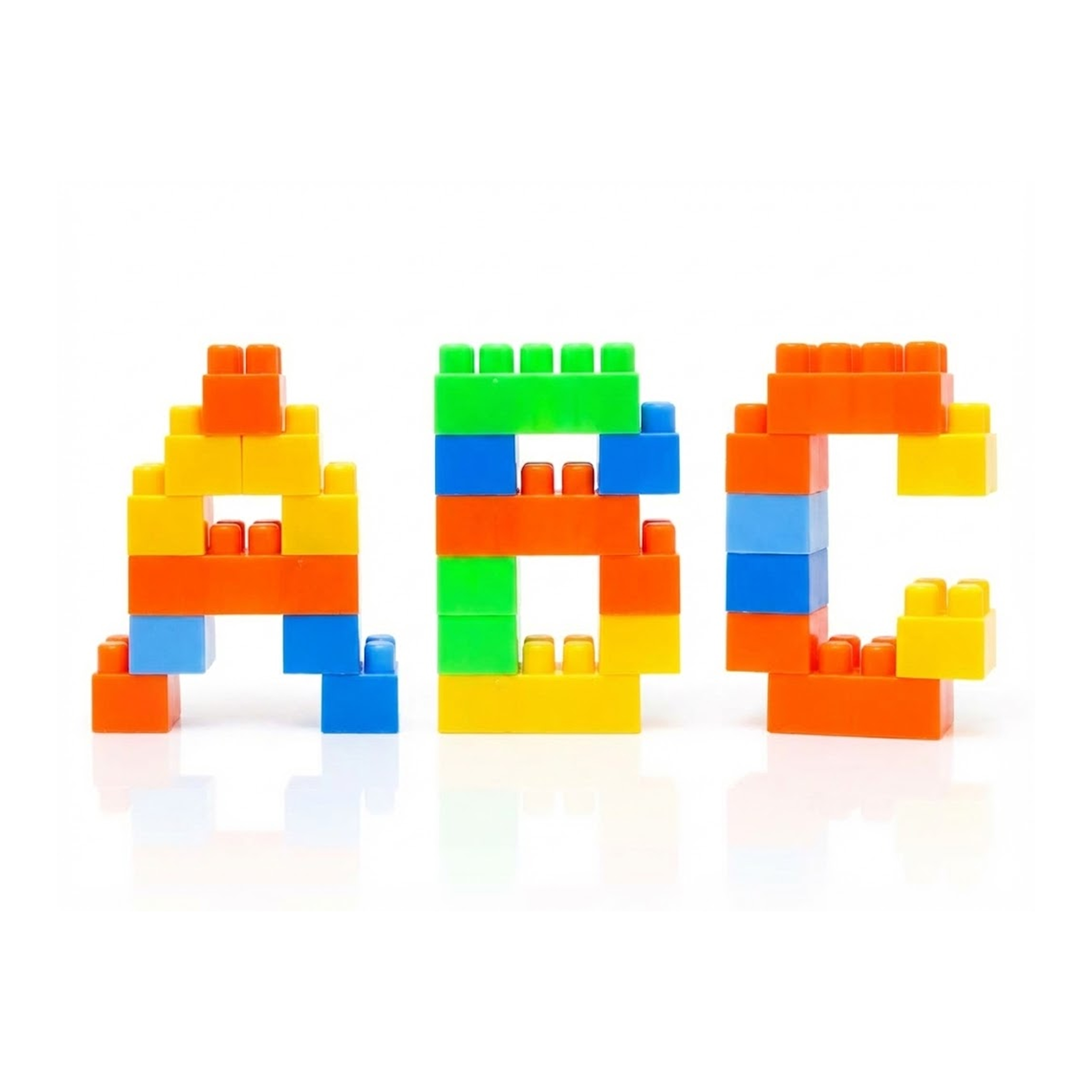 100 Pcs Building Blocks with  Wheel